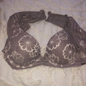 PINK nude lace bra 32B